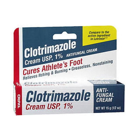 Taro Clotrimazole Cream 0.50 Oz Foot Care Pasteur Pharmacy