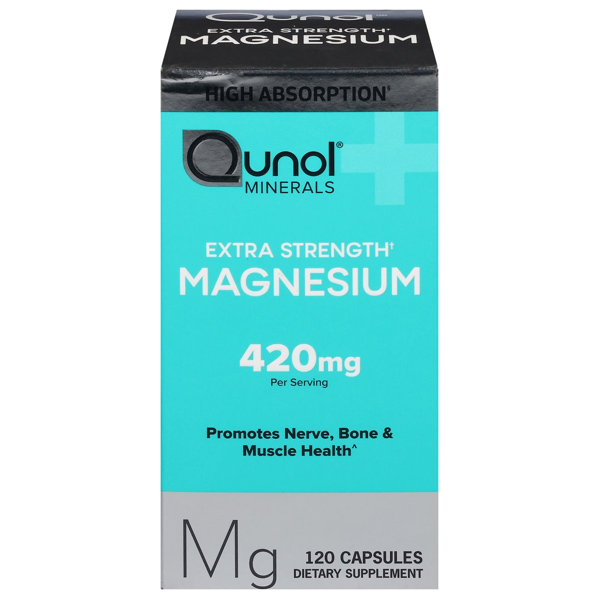 Qunol Magnesium, Extra Strength, 420 Mg, Capsules Health & Beauty Pasteur Pharmacy