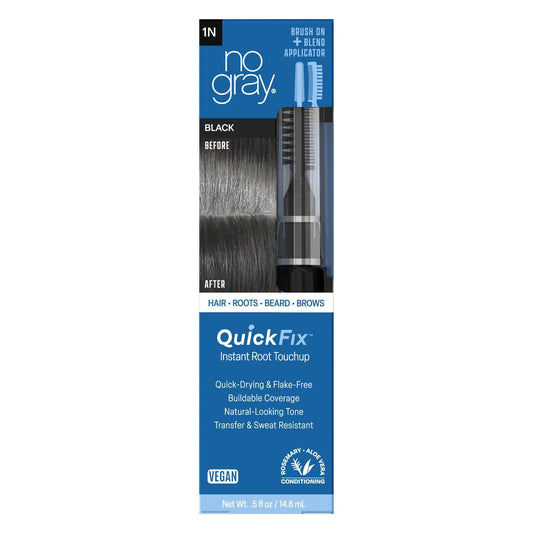 No Gray Quick Fix Bru Black 5 Oz Hair Color Pasteur Pharmacy