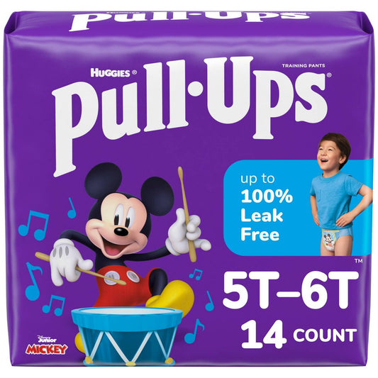 Pull-Ups Training Pants Boys' Size 5T-6T 14Ct Potty Training Pasteur Pharmacy