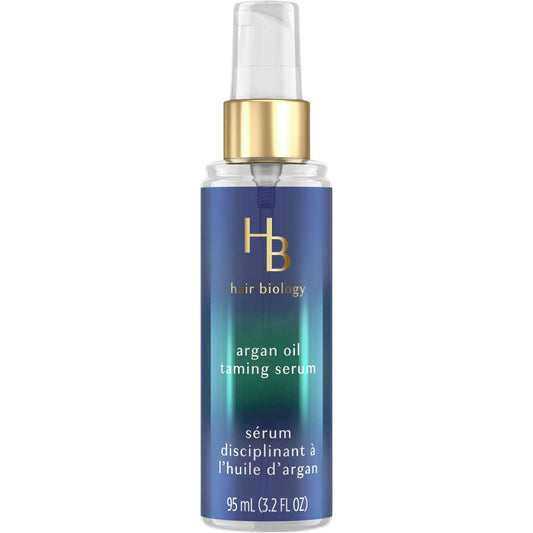 Hair Biology Argan Oil Taming Serum With Biotin For Dull, Frizzy Or Dry – 3.2 Fl Oz Hair Care Pasteur Pharmacy