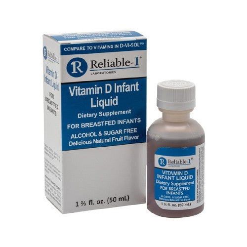 Reliable1 Vitamin D Infant Liquid Supplement – 50 ml Medicine & Drugs Pasteur Pharmacy