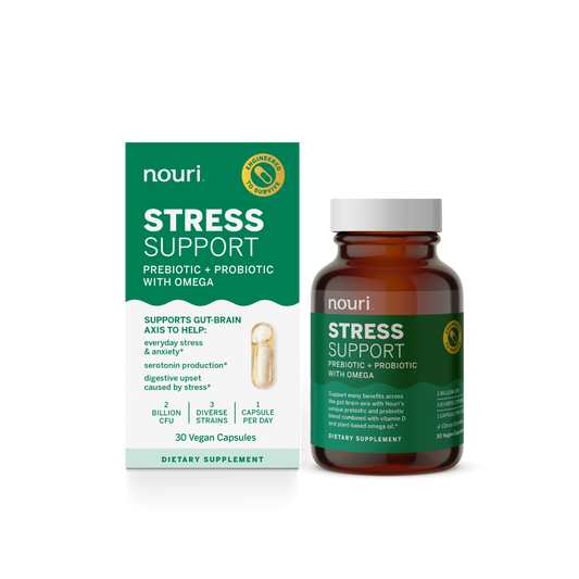 Nouri Stress Support Probiotic Capsules 30Ct Health & Beauty Pasteur Pharmacy