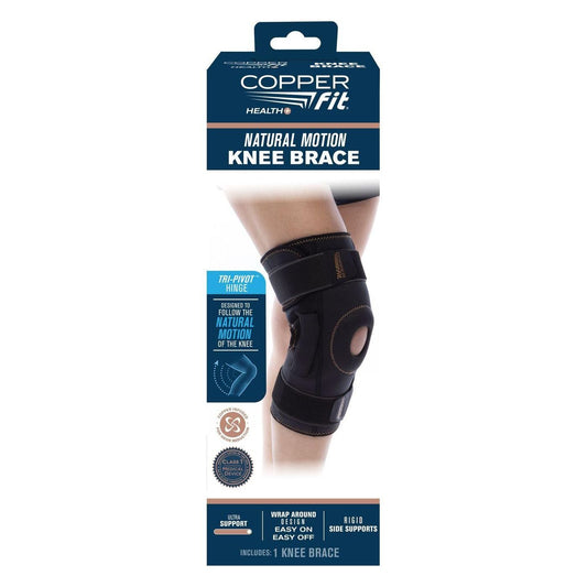 Copper Fit Natural Motion Knee Brace One Size Fits Most Health & Beauty Pasteur Pharmacy