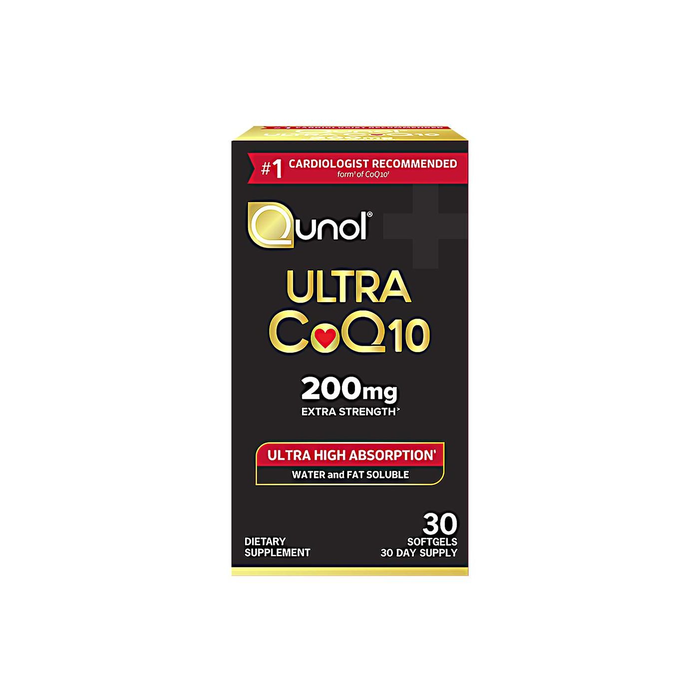 Qunol Ultra Coq10 Extra Strength Softgels 30 Ct Vitamins & Supplements Pasteur Pharmacy