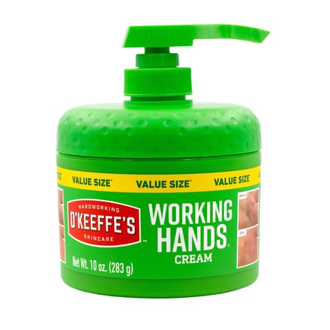O'Keeffe's Working Hands Pumpable Hand Cream 10 Oz Jar Lotion & Moisturizer Pasteur Pharmacy