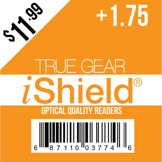 True Gear™ iShield Safety Reading Glasses – +1.75 Diopter (11.99 Series) E-Book Readers Pasteur Pharmacy