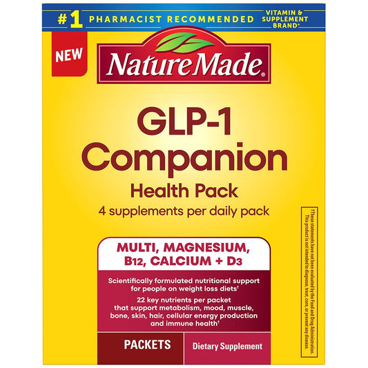 Nature Made® GLP-1 Companion Health Pack – 30 Daily Packets Vitamins & Supplements Pasteur Pharmacy