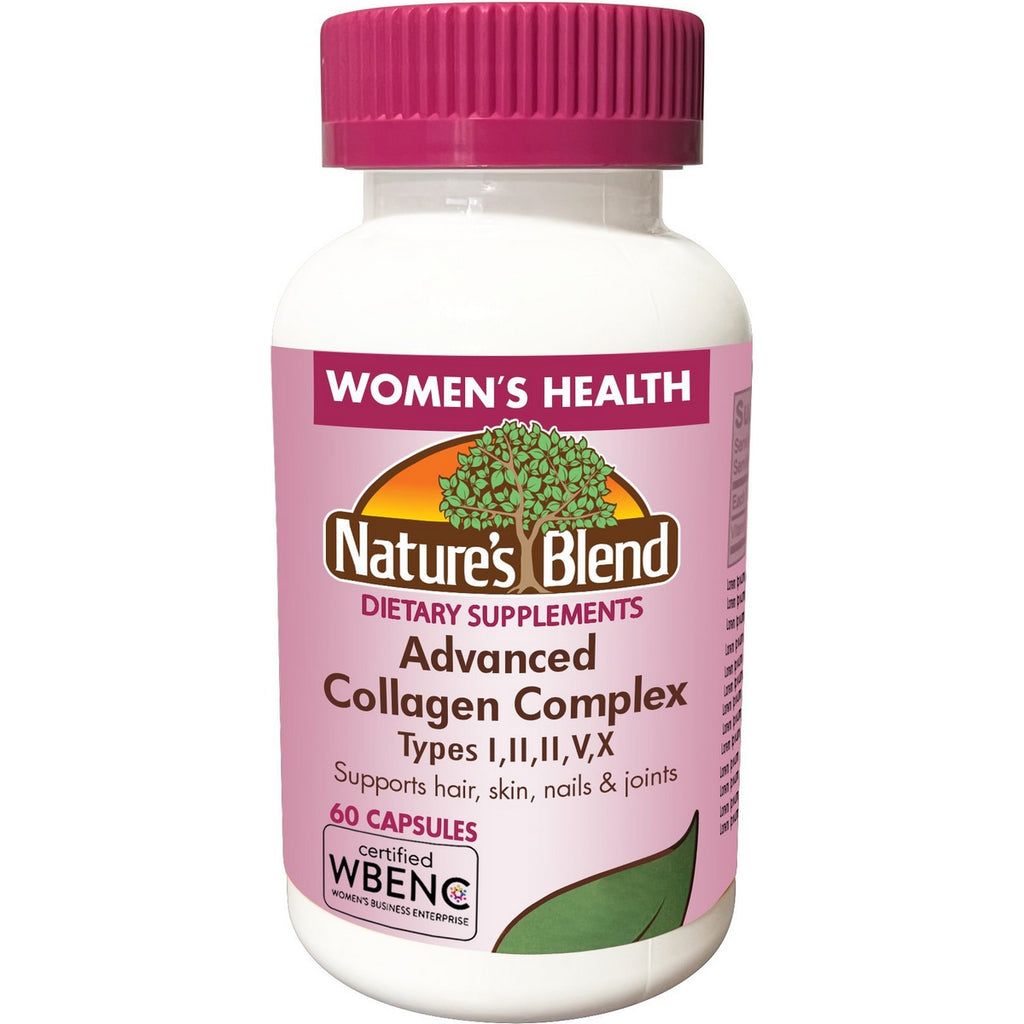 Nature’s Blend® Advanced Collagen Complex – Types I, II, III, V, X Vitamins & Supplements Pasteur Pharmacy