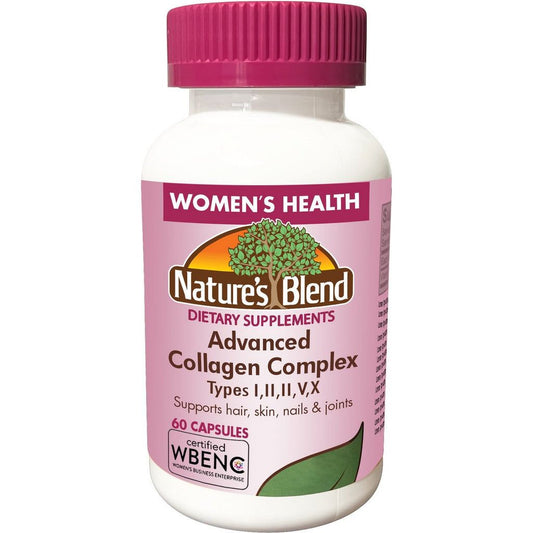 Nature’s Blend® Advanced Collagen Complex – Types I, II, III, V, X Vitamins & Supplements Pasteur Pharmacy