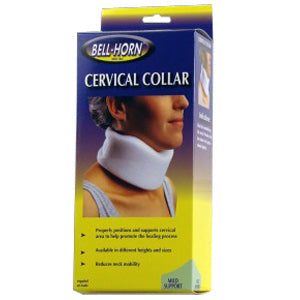 DJ Orthopedics Bell-Horn Universal Cervical Collar, 2", White Medicine Cabinets Pasteur Pharmacy