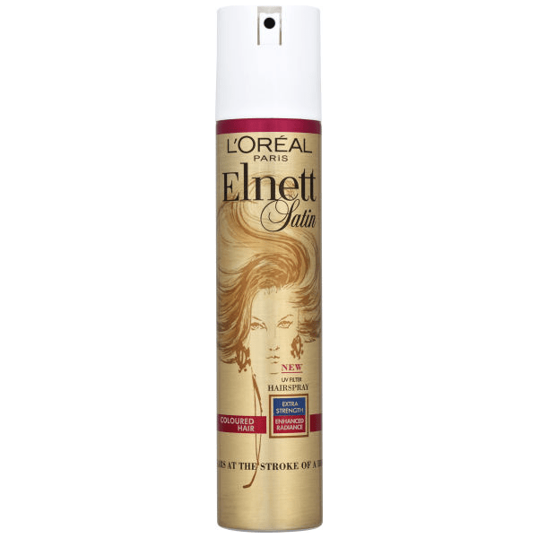 L'Oreal Elnett Satin Uv Filter Coloured Hair Extra Strength Hairspray 300Ml Hairspray Pasteur Pharmacy