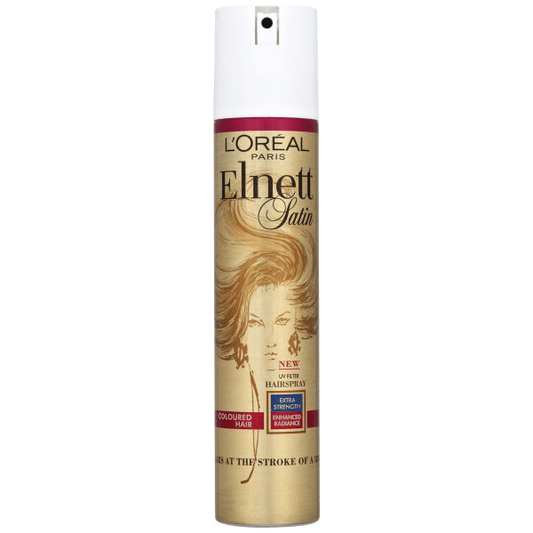 L'Oreal Elnett Satin Uv Filter Coloured Hair Extra Strength Hairspray 300Ml Hairspray Pasteur Pharmacy