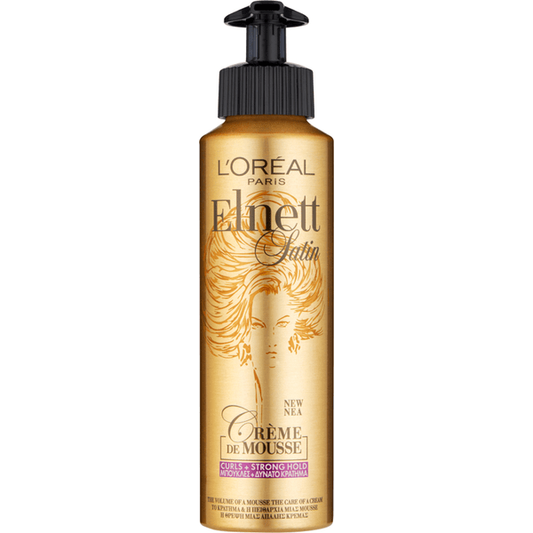 L'Oreal Elnett Satin Strong Hold Curl Creme Mousse 200Ml Curl Creme Mousse Pasteur Pharmacy