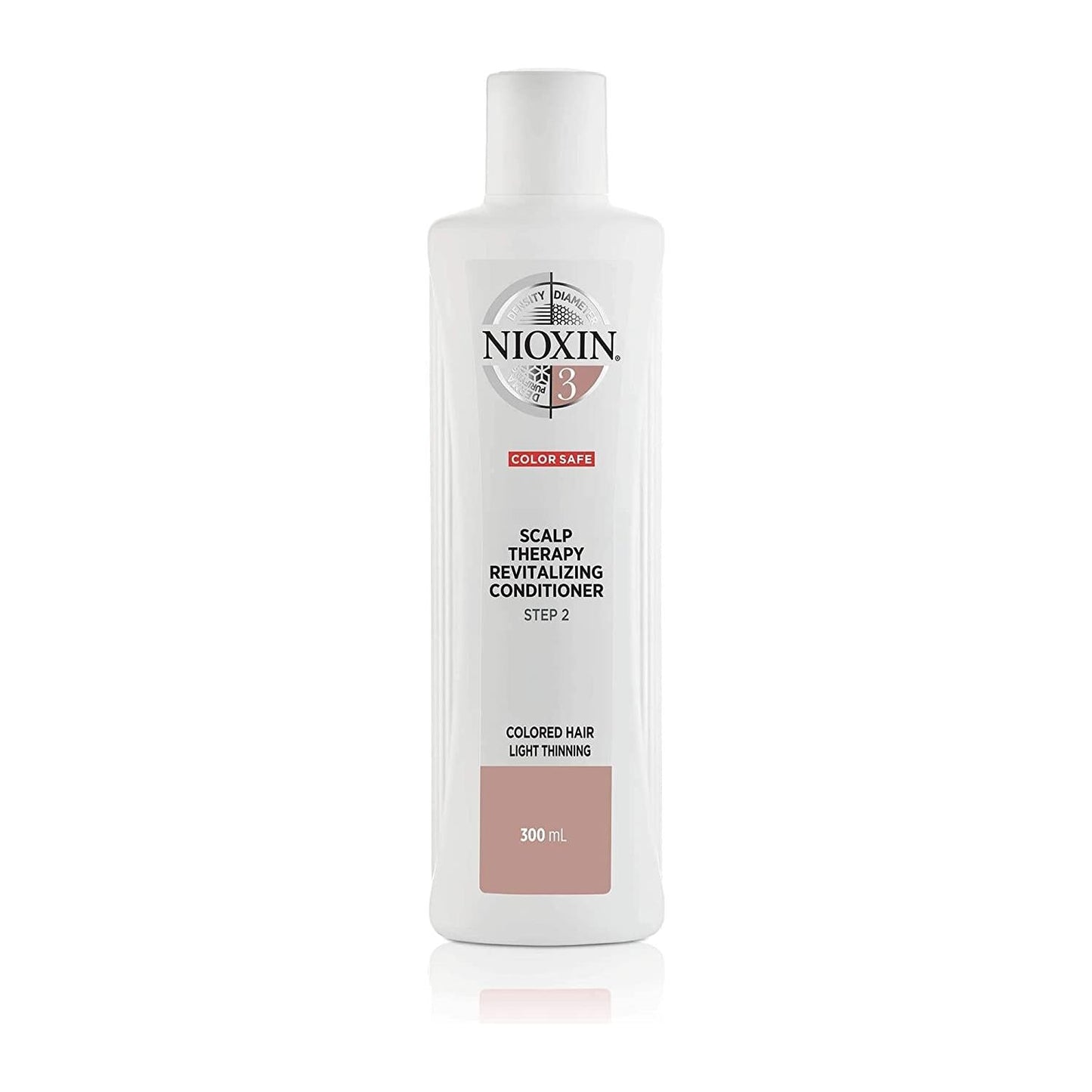 Nioxin System 3 Therapy Conditioner for Colored Hair Light Thinning 10.1oz Hair Conditioner Pasteur Pharmacy