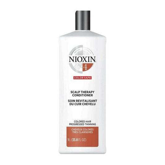 Nioxin System 4 Scalp Therapy Conditioner for Color Treated Hair 33.8 fl. oz. Scalp Therapy Conditioner Pasteur Pharmacy