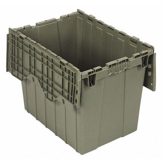 Quantum Storage Systems Gray Attached Lid Container, Plastic Storage & Organization Pasteur Pharmacy