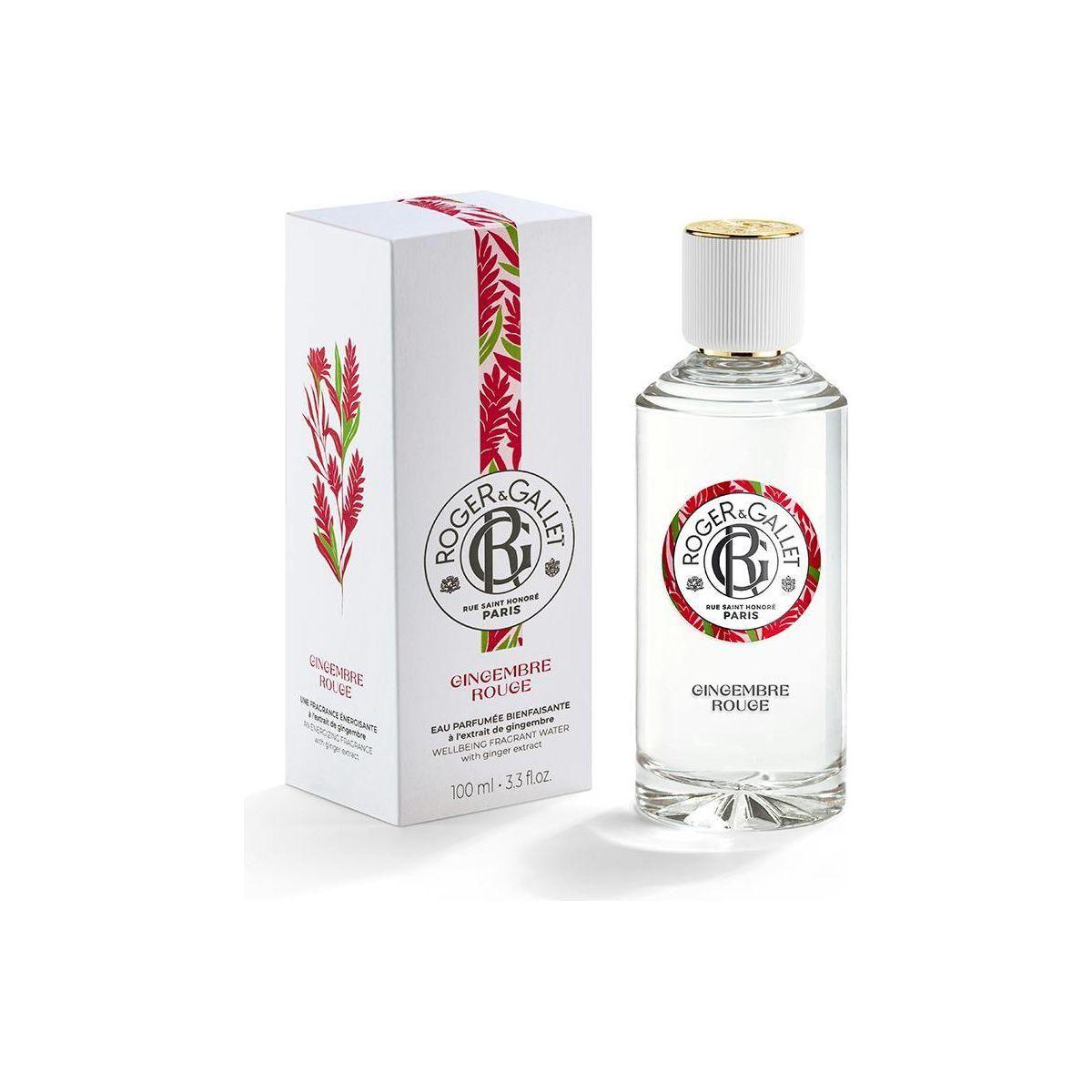 Roger & Gallet Gingembre Rouge Eau Parfumee Wellbeing Fragant Water 100ml Fragrant Water Pasteur Pharmacy