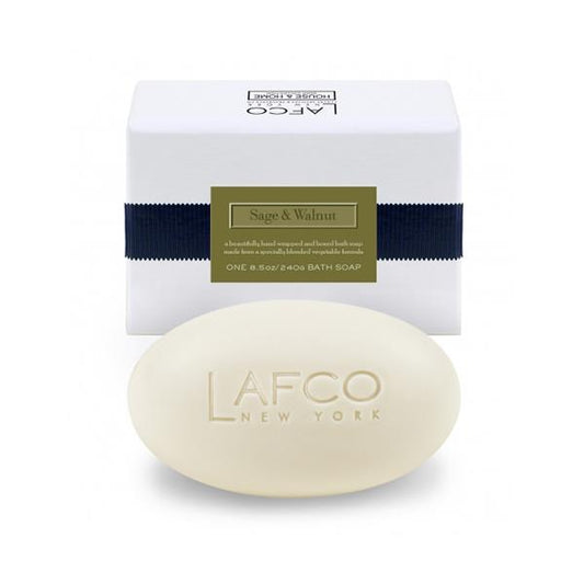 Lafco New York Sage & Walnut Bath Soap 8.5oz Bath Soap Pasteur Pharmacy