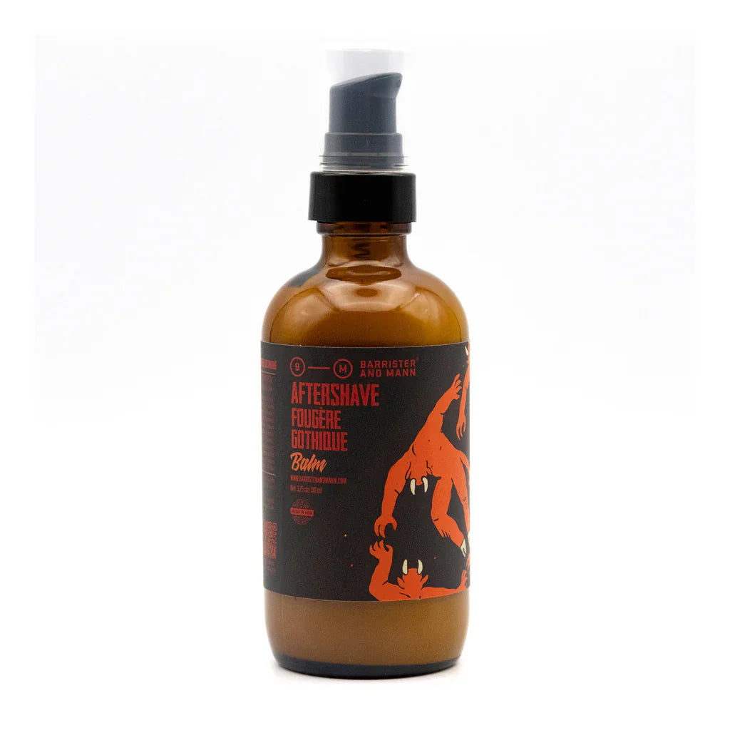 Barrister & Mann Fougere Gothique Shaving Collection Shaving Set Pasteur Pharmacy Aftershave Balm 3.75 oz