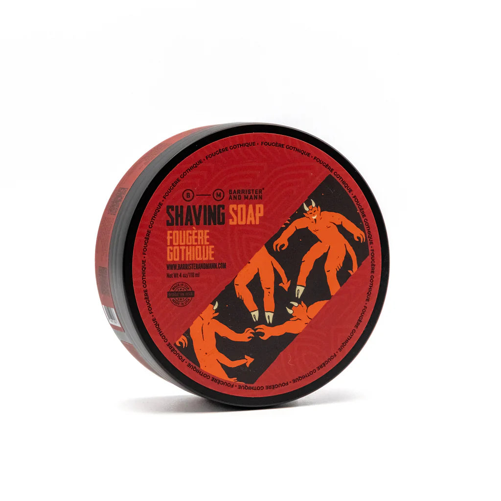 Barrister & Mann Fougere Gothique Shaving Collection Shaving Set Pasteur Pharmacy Shaving Soap 4 oz