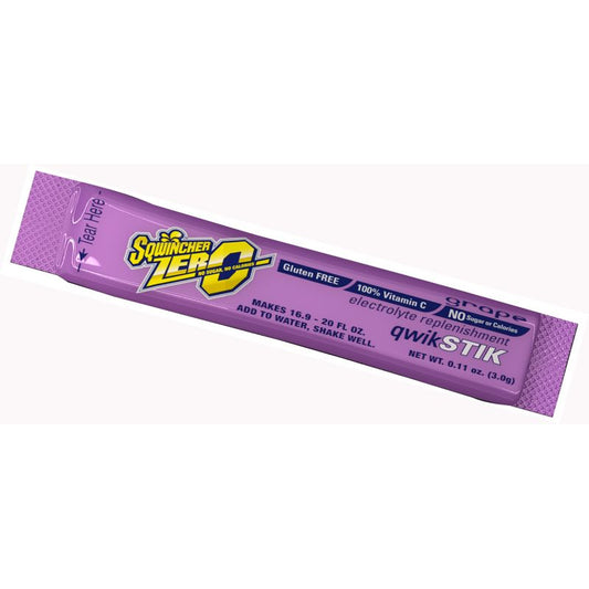 Sqwincher® Zero Qwik Stik – Sugar Free – Grape (11 0z) Grapes Pasteur Pharmacy