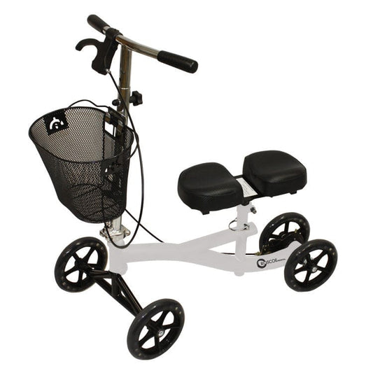 Roscoe Medical Knee Scooter, Burgundy Mobility Scooters Pasteur Pharmacy