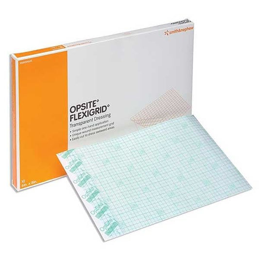 OpSite Flexgrid Transparent Adhesive Dressing Salad Dressing Pasteur Pharmacy