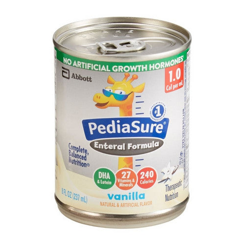 PediaSure Vanilla Standard Tube Feeding Formula, 8 Oz. Can Nursing & Feeding Pasteur Pharmacy