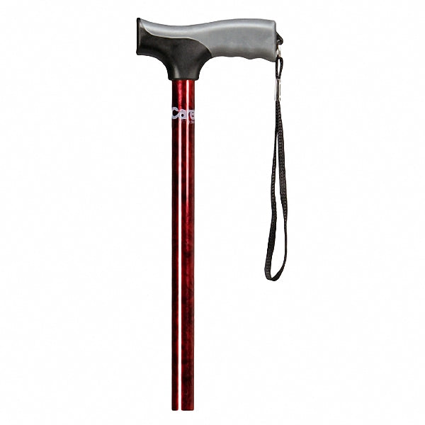 Carex Cane Designer Soft Grip Derby Handle Cane, Red Canes & Walking Sticks Pasteur Pharmacy