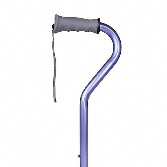 Carex Adjustable Offset Cane with Ergonomic Soft Grip – Stylish Purple Finish Canes & Walking Sticks Pasteur Pharmacy