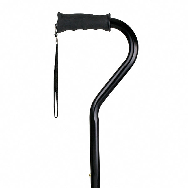 Carex Ergo Offset Cane Black Canes & Walking Sticks Pasteur Pharmacy
