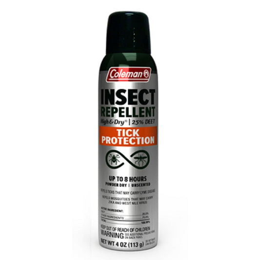 Coleman High & Dry Tick & Insect Spray Repellent, 4-oz Repellents Pasteur Pharmacy