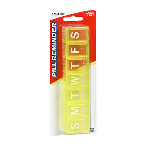 Aculife Pill Reminder Large 7 Day Personal Care Pasteur Pharmacy