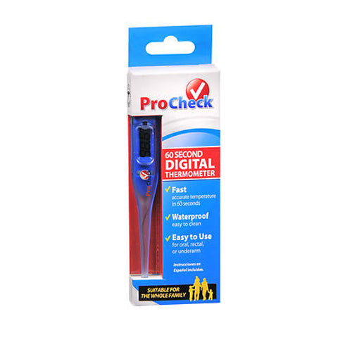 Microlife Procheck, Procheck 60 Second Digital Thermometer Health Care Pasteur Pharmacy