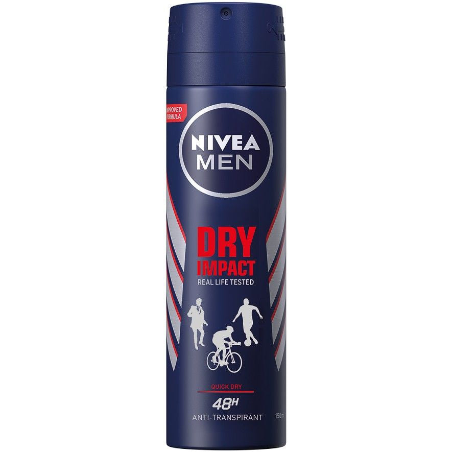 Nivea Men Dry Impact Spray Deodorant Pasteur Pharmacy