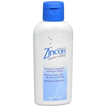 Zincon Medicated Dandruff Shampoo 8 oz Shampoo & Conditioner Pasteur Pharmacy