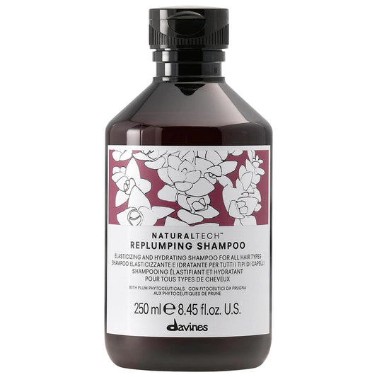 Moroccanoil Replumping Shampoo - Vegan, Sulfate-Free, Hydrating Shampoo for Fine Hair with Plum Phytoceuticals