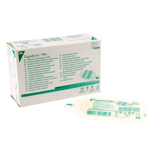 3M Tegaderm Transparent Film Dressing, 2-3/8" x 2-3/4", 100 Count Medical Tape & Bandages Pasteur Pharmacy