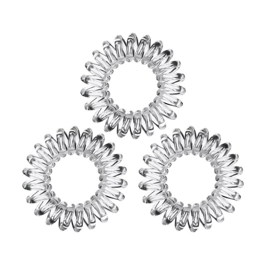 Lot de 3 élastiques à cheveux Invisibobble Original Crystal Clear – Accessoires cheveux élégants et résistants