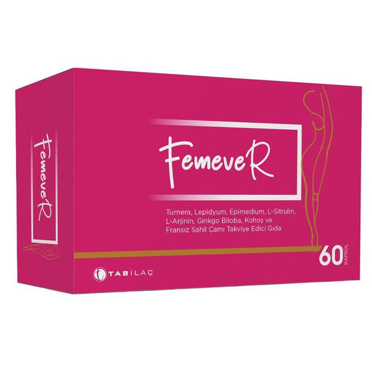 Femever Dietary Supplement for Adults with Herbal Extracts & Vitamins