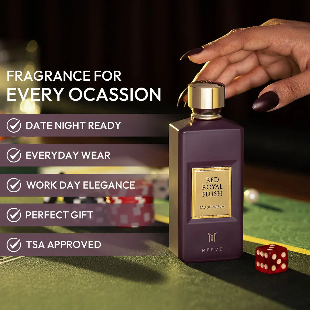 QUINTE FLUSH ROYALE ROUGE | UNISEXE