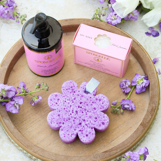 Coffret de recharge Lavande sauvage, Pedi Buffer et gel douche