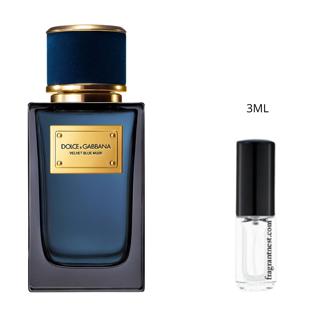 Dolce & Gabbana Velvet Blue Musk Eau De Parfum Travel Spray | Sample
