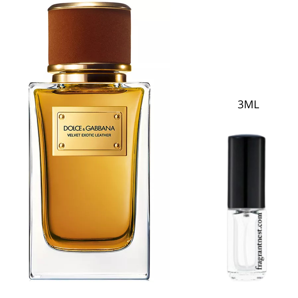 Dolce & Gabbana Velvet Exotic Leather Eau De Parfum Travel Spray | Sample