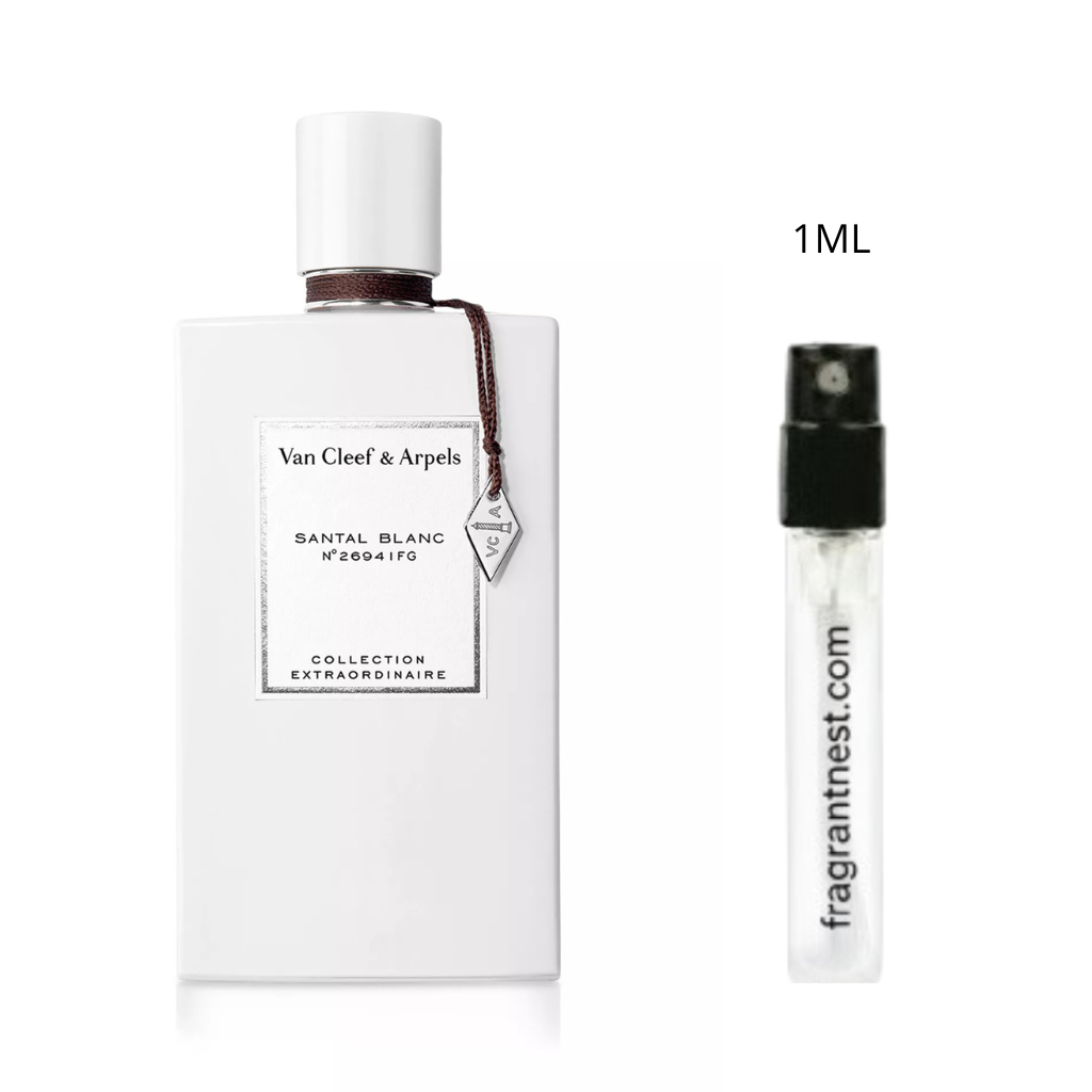 Van Cleef & Arpels Santal Blanc Eau De Parfum Travel Spray | Sample Fragrant Nest 1mL Sample (15 Sprays)