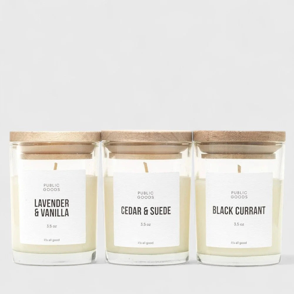 Mini Candle Set Public Goods