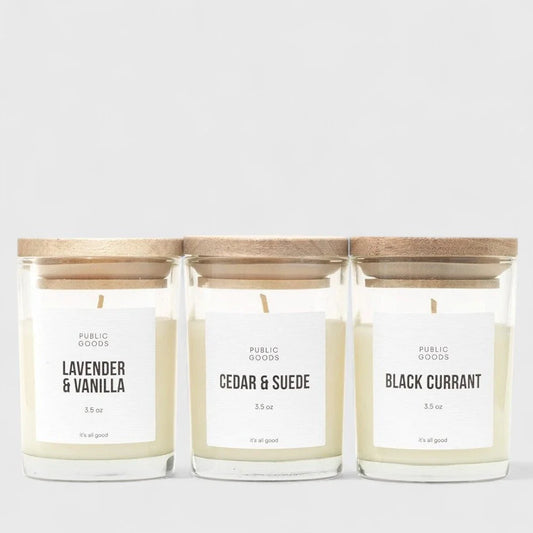 Mini Candle Set Public Goods
