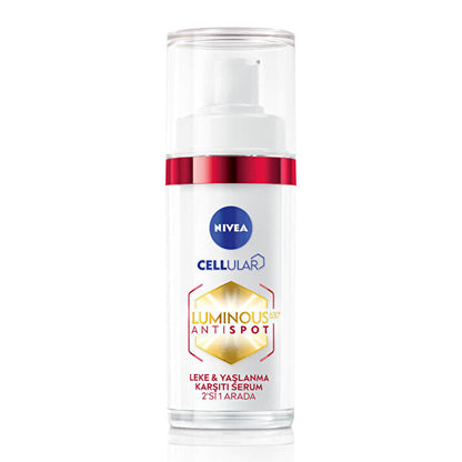 Sérum antiedad Nivea Luminous630 30 ml - Tratamiento para manchas oscuras | Experto en cuidado de la piel