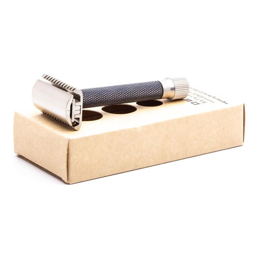 Parker Variant Adjustable Open Comb Safety Razor - Graphite [VAR GR OC] Safety Razor Pasteur Pharmacy